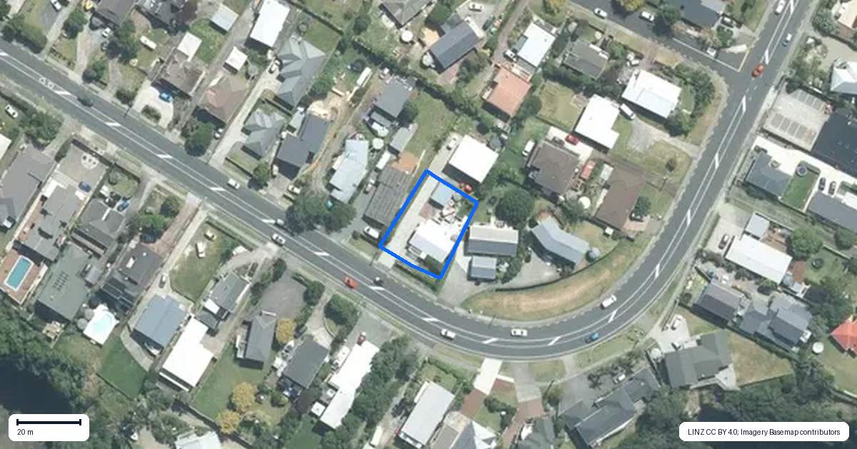 Property context map for 816 Whangaparaoa Road, Manly, Whangaparaoa