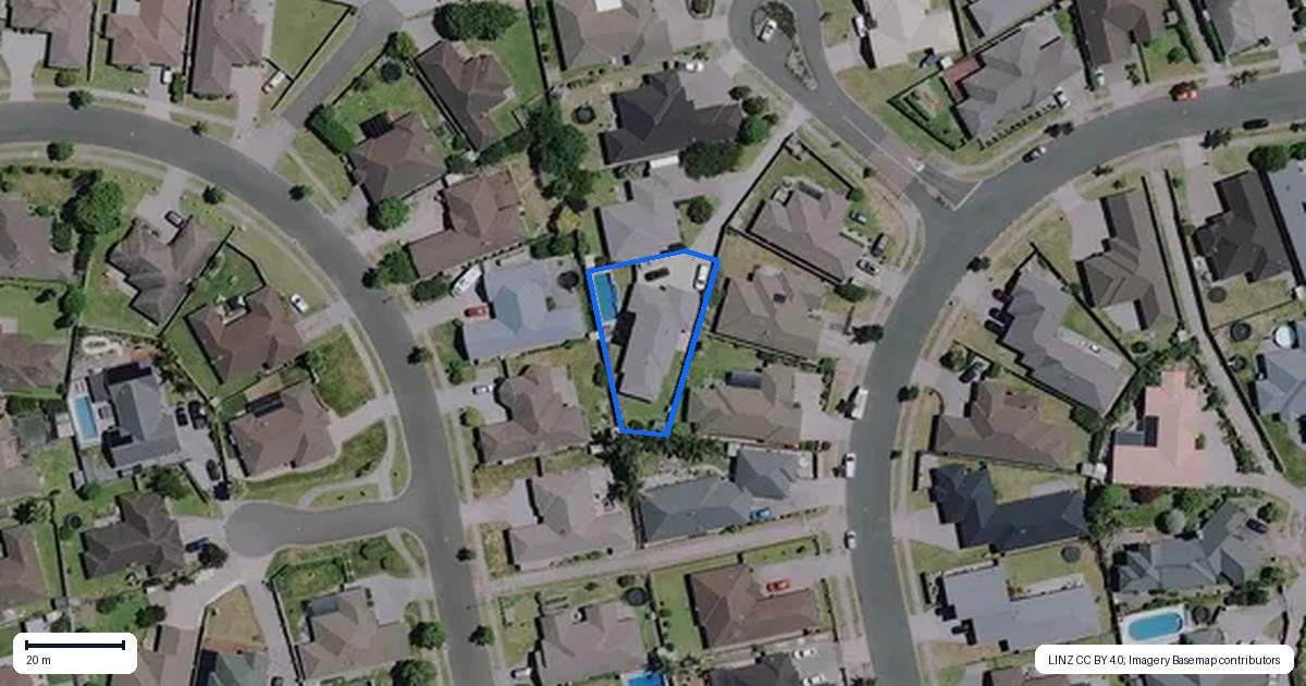 Property context map for 5 Allgood Place, Rototuna North, Hamilton