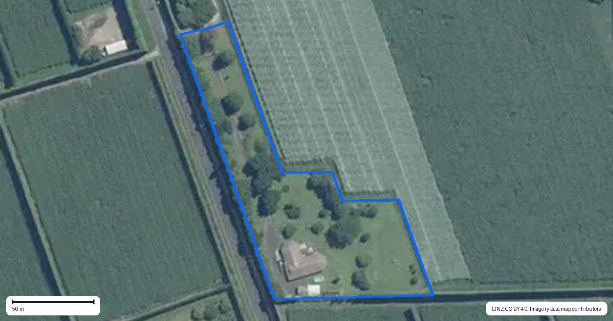 Property context map for 905 Oropi Road, Oropi