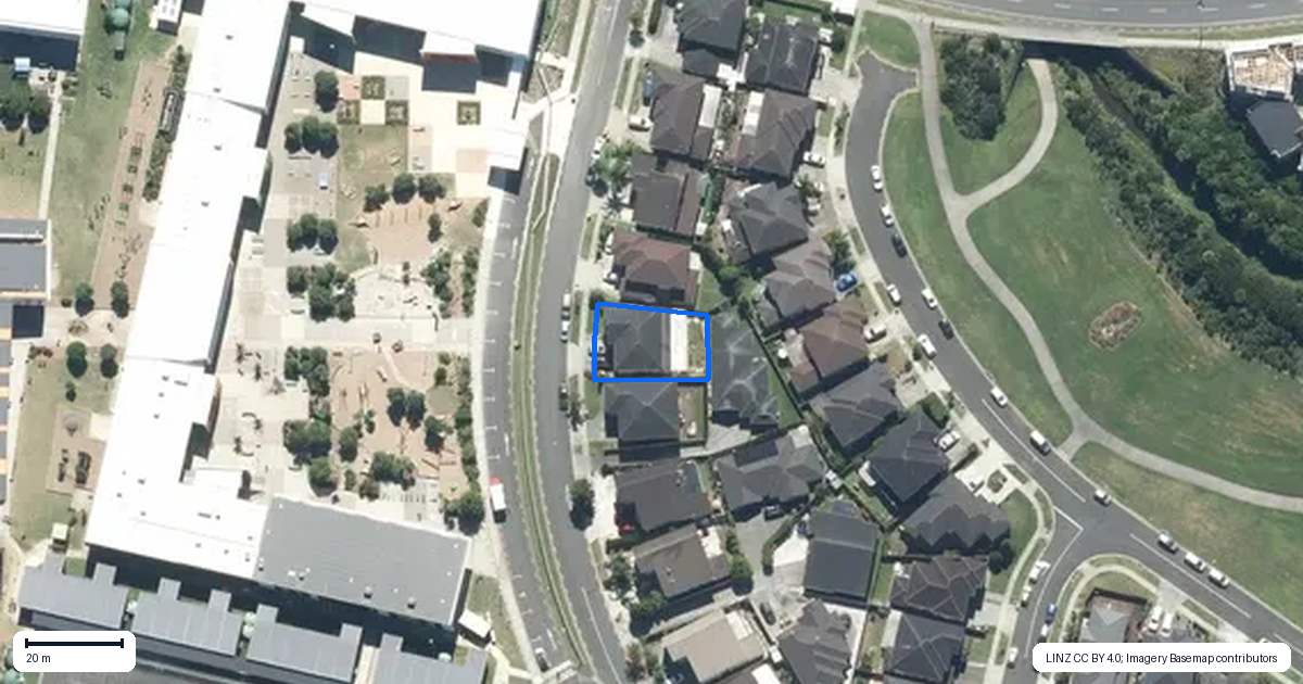 Property context map for 10 Helianthus Avenue, Flat Bush, Auckland