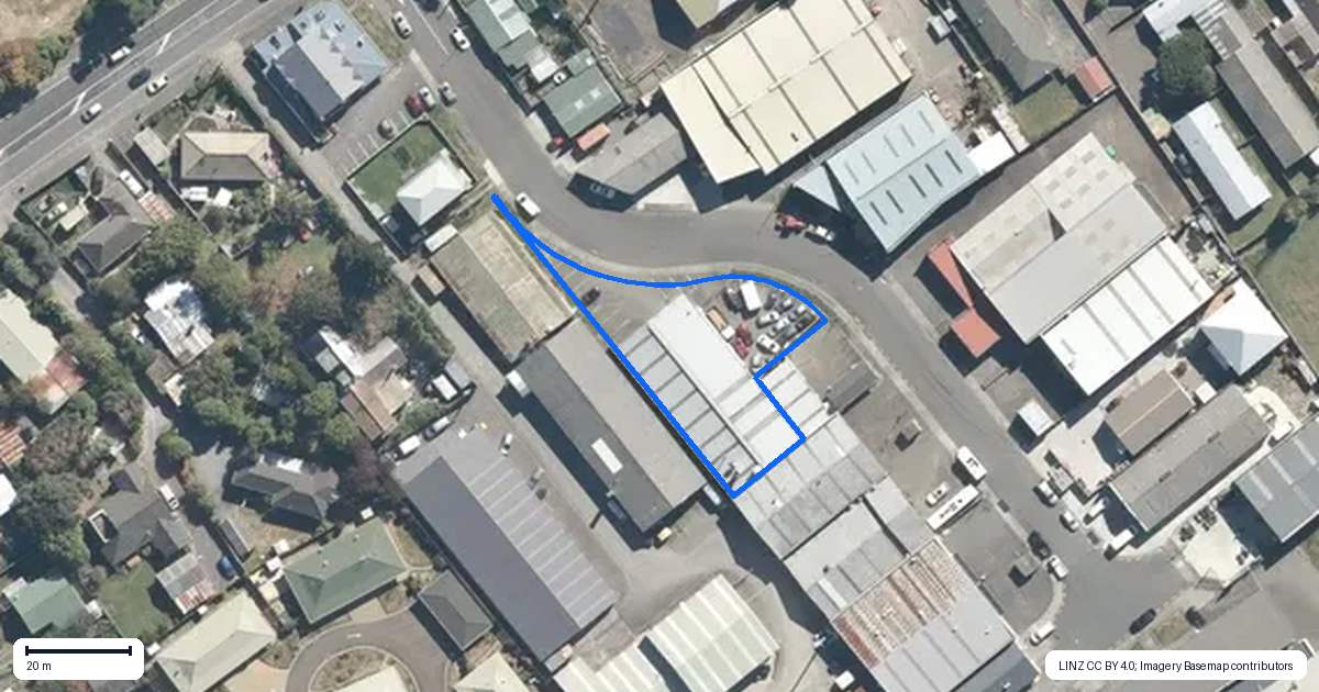 Property context map for 4 Nicolaus Street, Trentham, Upper Hutt