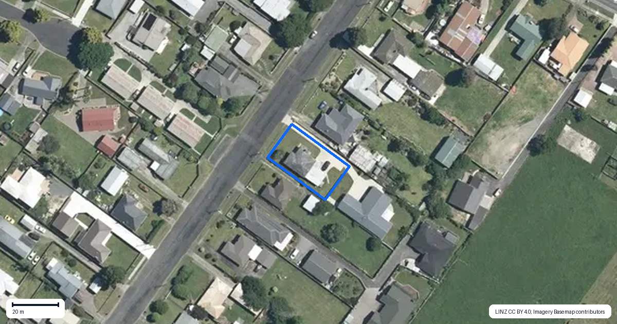 Property context map for 8 Kilbride Road, Matamata
