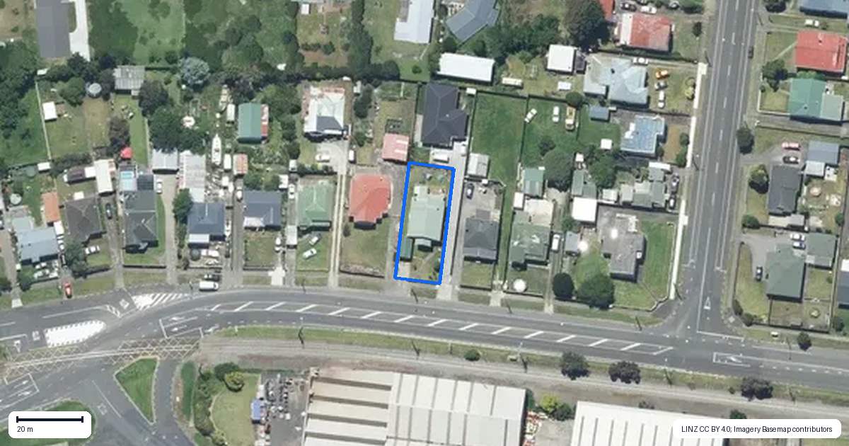 Property context map for 270 Heads Road, Gonville, Whanganui