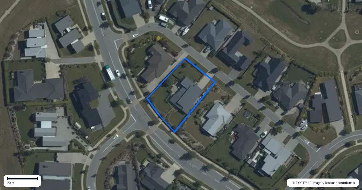 Property context map for 4 Sunnyside Lane, Wanaka