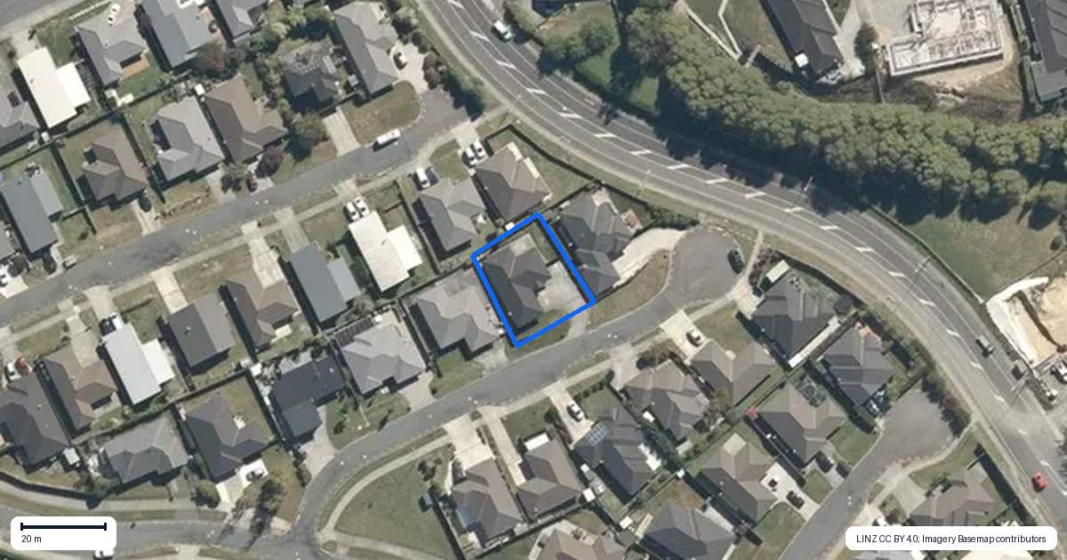 Property context map for 11 Greenstone Grove, Brown Owl, Upper Hutt