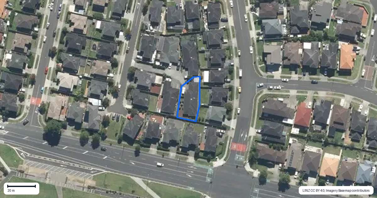 Property context map for 10 Reno Way, Flat Bush, Auckland