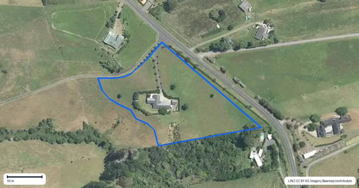 Property context map for 213 Runciman Road, Ramarama, Drury