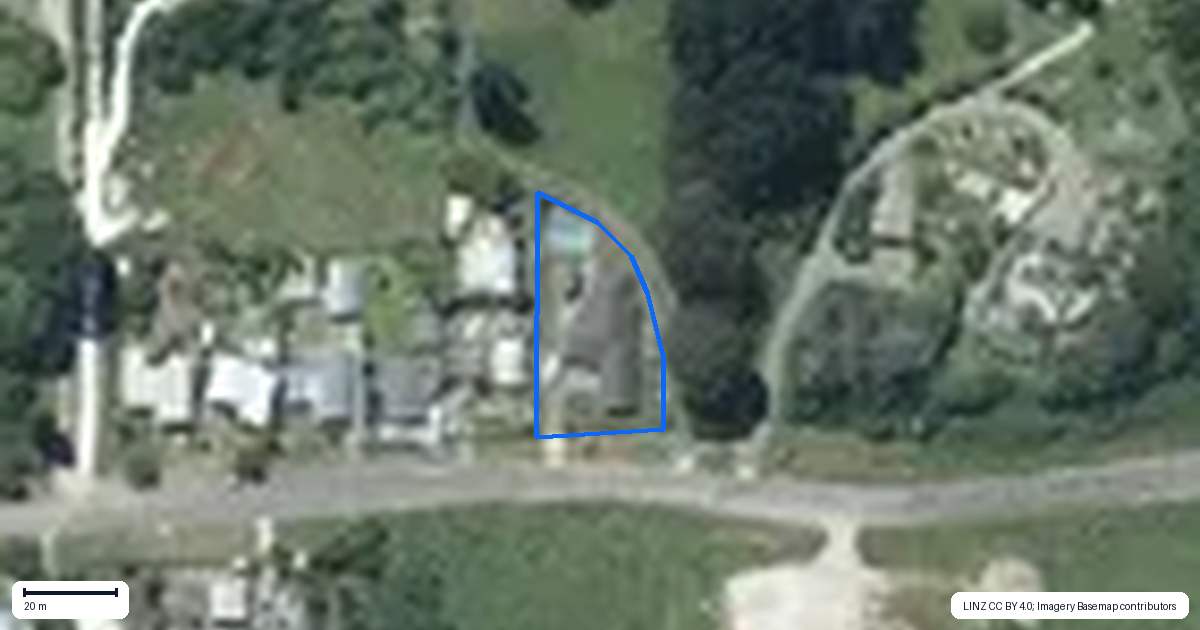 Property context map for 199 No 3 Line, Whanganui East, Whanganui
