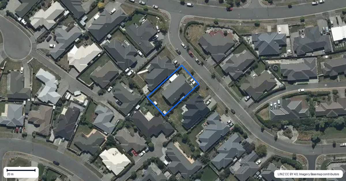 Property context map for 8 Bennington Way, Wigram, Christchurch