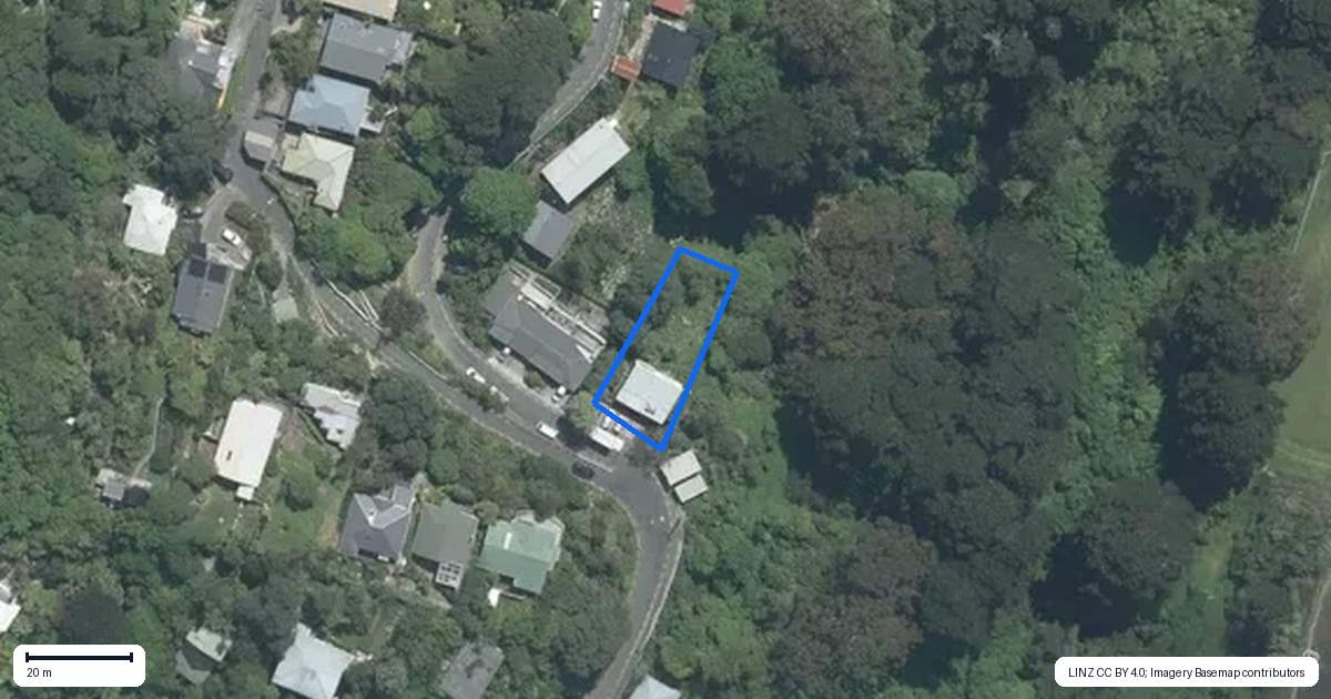 Property context map for 61A Mortimer Terrace, Brooklyn, Wellington