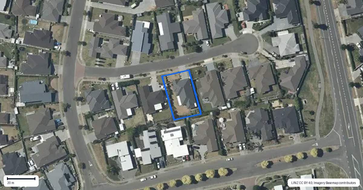 Property context map for 8 Waitaki Way, Poraiti, Napier
