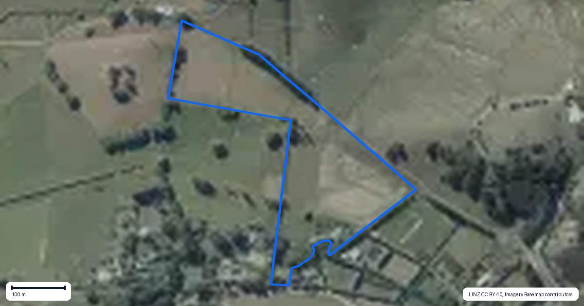 Property context map for 109 Early Valley Road, Lansdowne