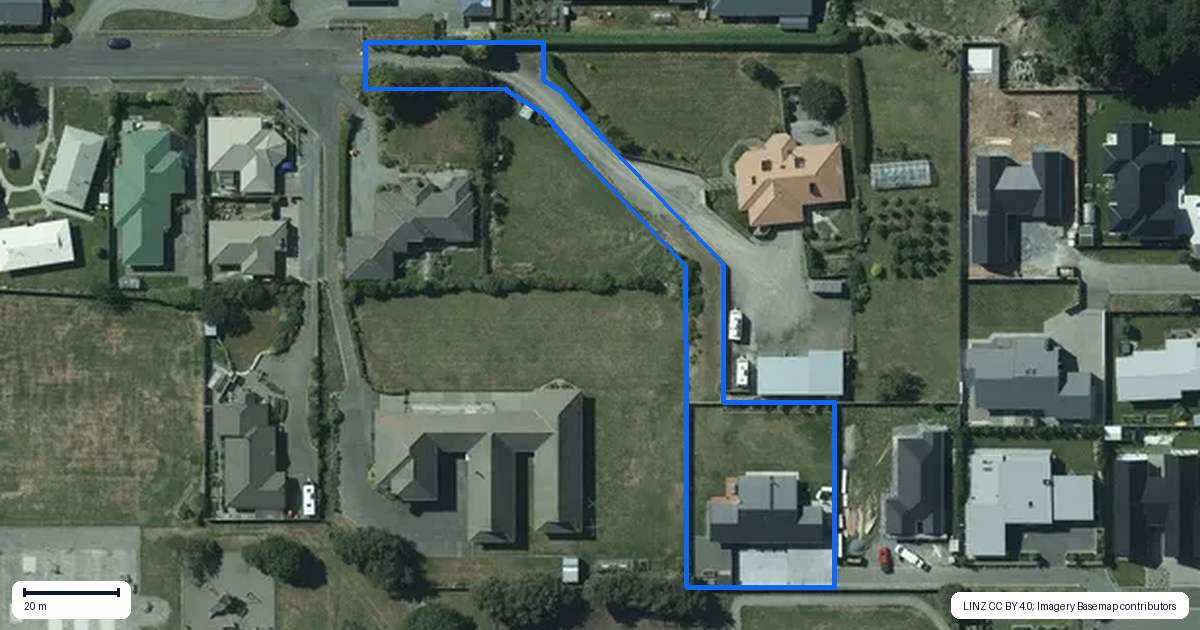 Property context map for 10 Barker Place, Waikiwi, Invercargill