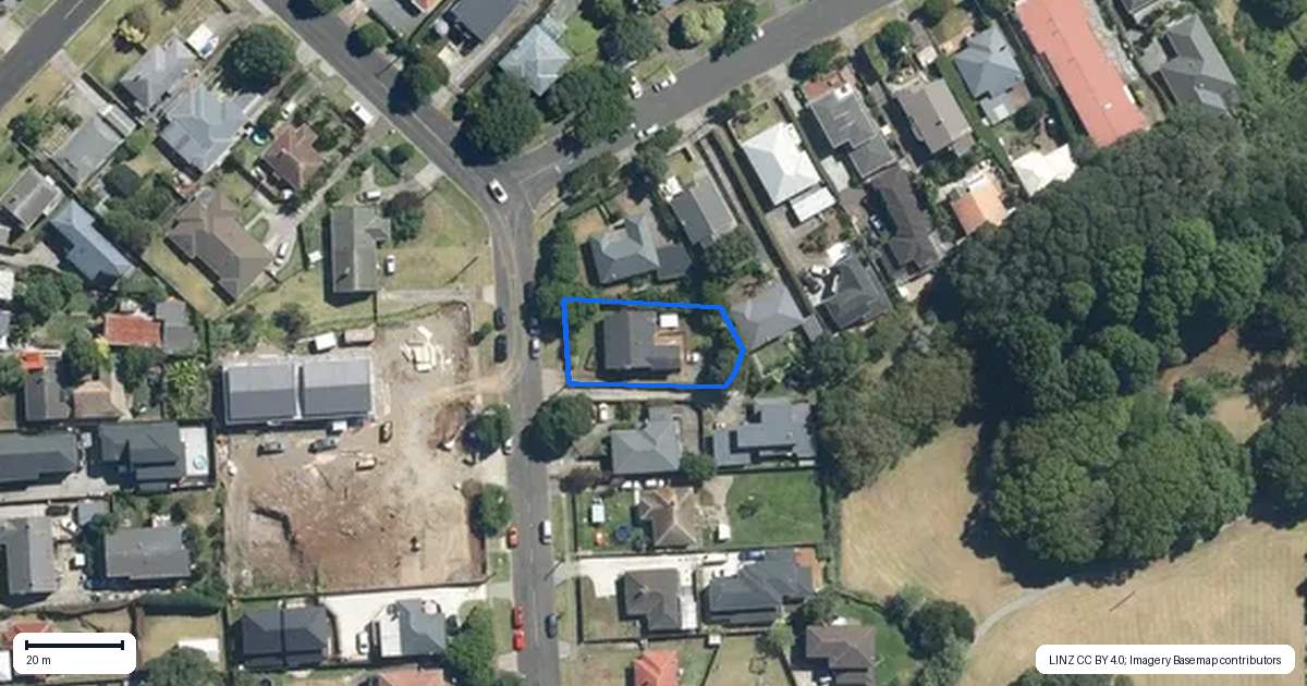 Property context map for 45A Namata Road, Onehunga, Auckland