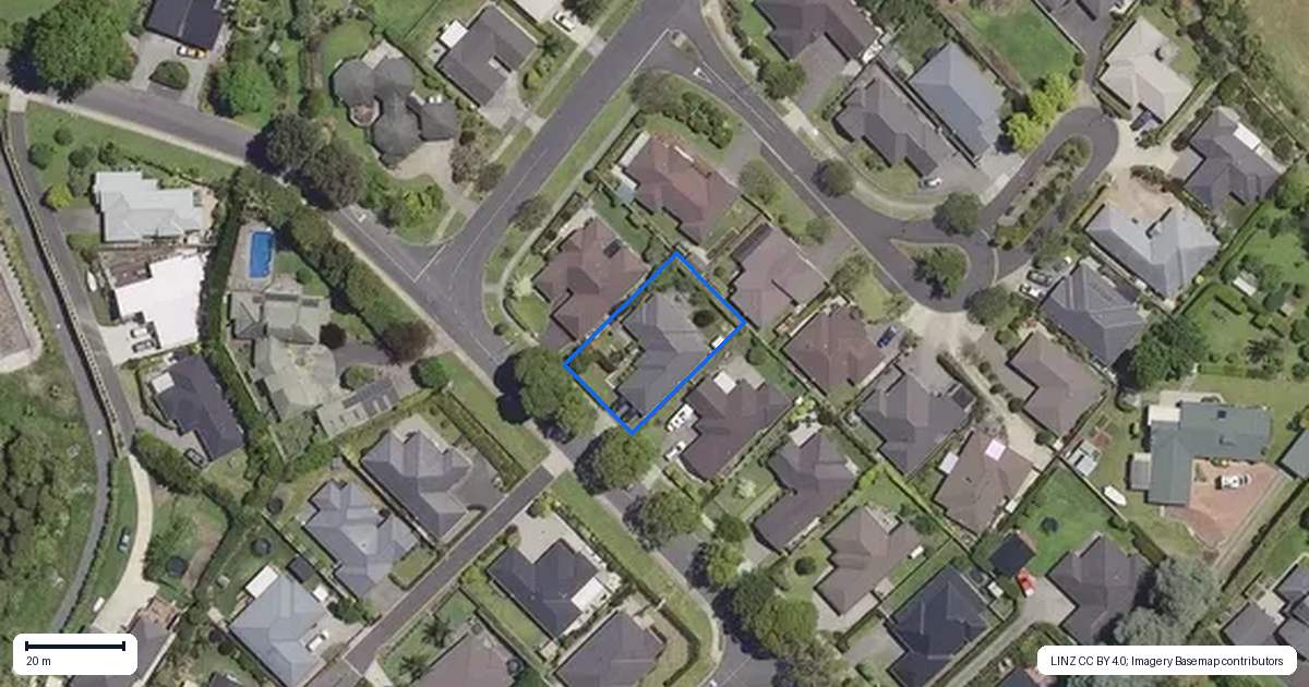 Property context map for 58 Kayelene Place, Omokoroa