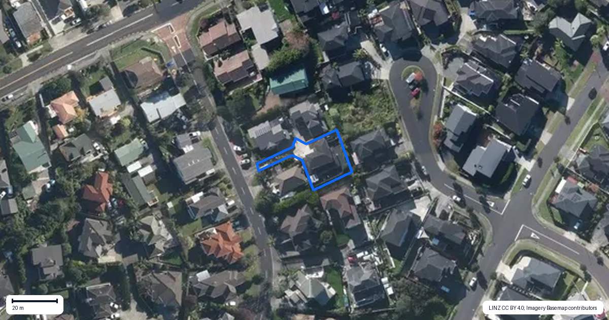 Property context map for 4C Virginia Street, Henderson, Auckland