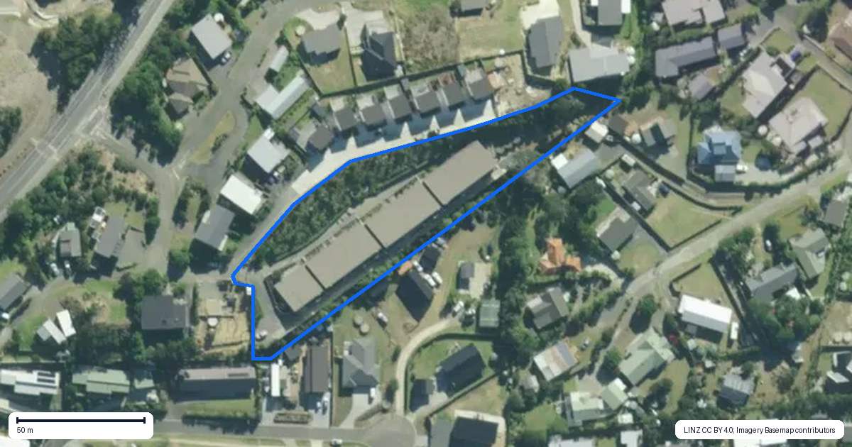 Property context map for 14/2 Kawau Lane, Mangawhai Heads, Mangawhai