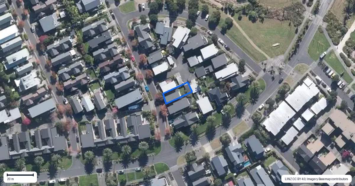 Property context map for 60 Station Street, Hobsonville, Auckland
