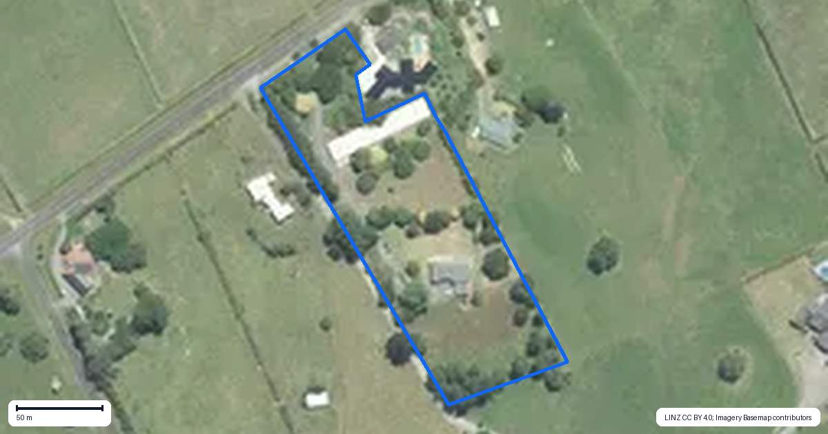 Property context map for 81 Lewis Road, Karaka, Papakura