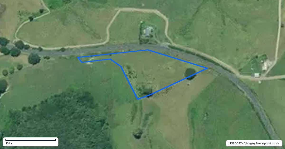 Property context map for 426 Island Block Road, Island Block, Te Kauwhata