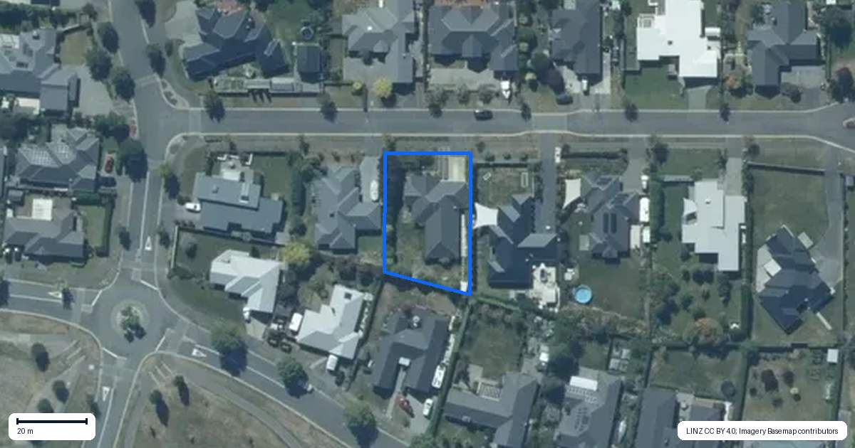 Property context map for 6 Lancashire Lane, West Melton