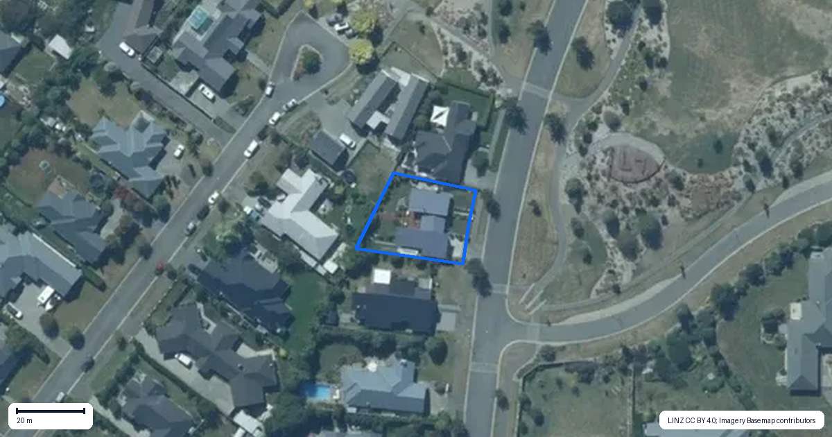 Property context map for 56 Iris Taylor Avenue, West Melton