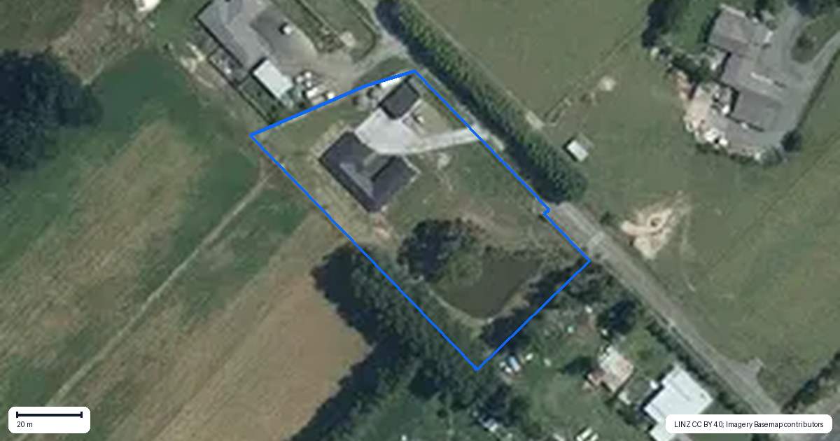 Property context map for 569 Taonui Road, Colyton, Feilding