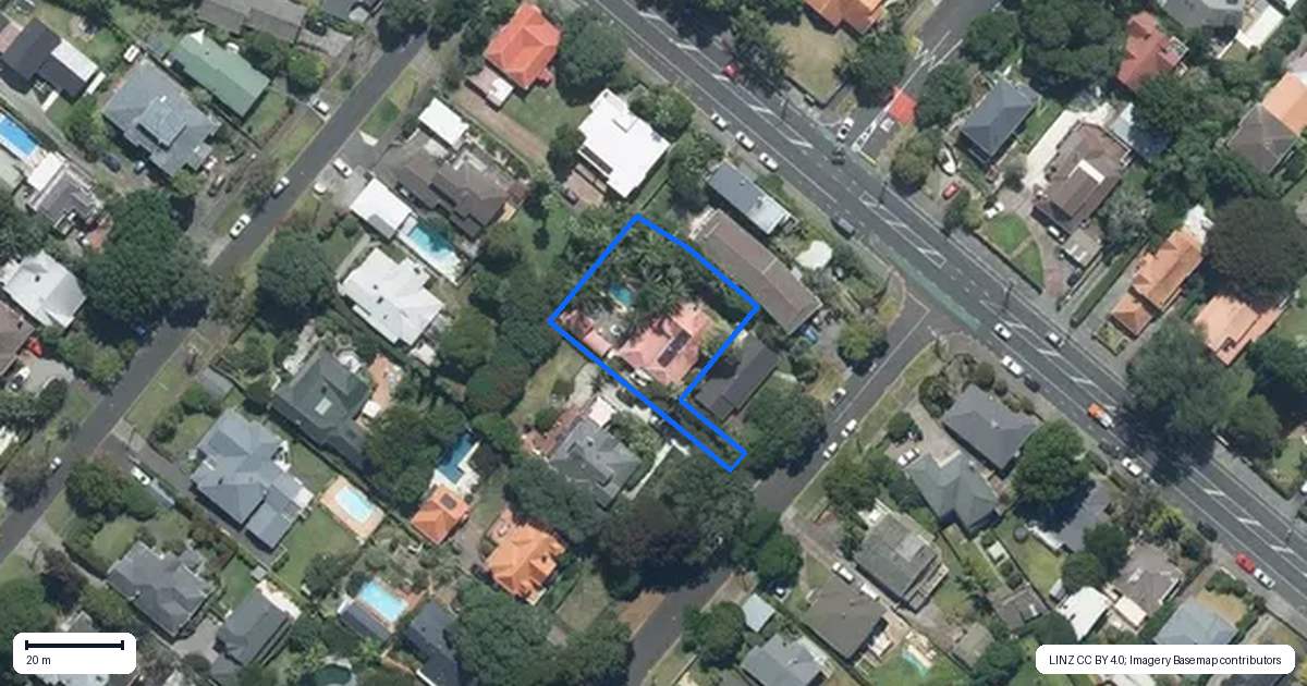 Property context map for 1A Summit Drive, Mount Albert, Auckland