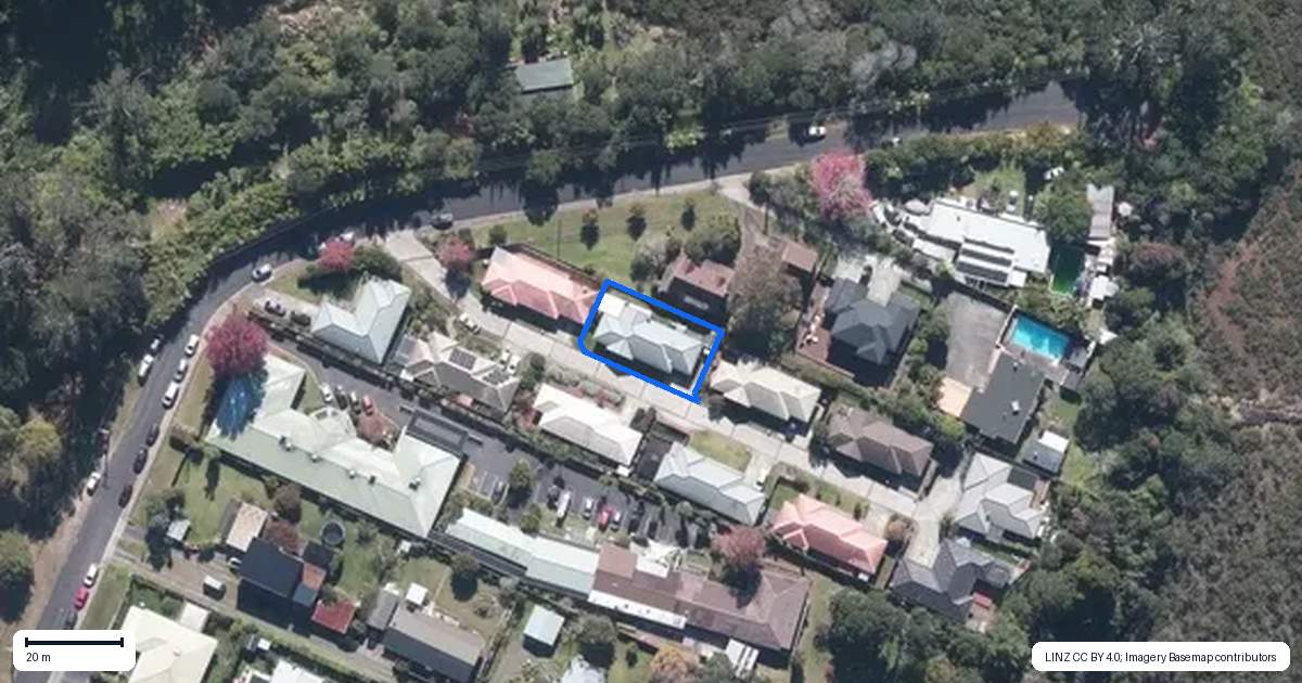 Property context map for 169K Colwill Road, Massey, Auckland