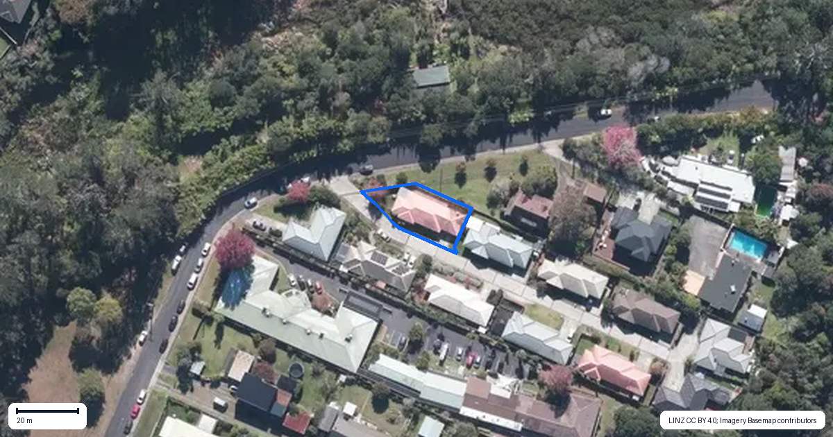 Property context map for 169L Colwill Road, Massey, Auckland