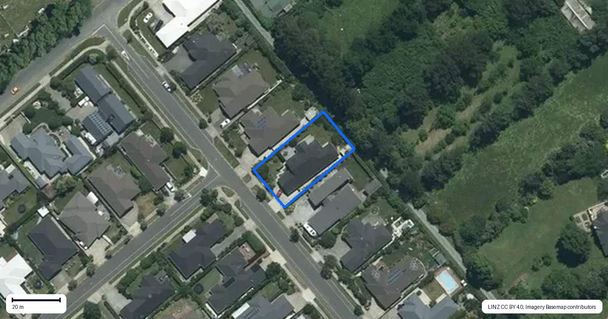 Property context map for 9 Mako Street, Richmond