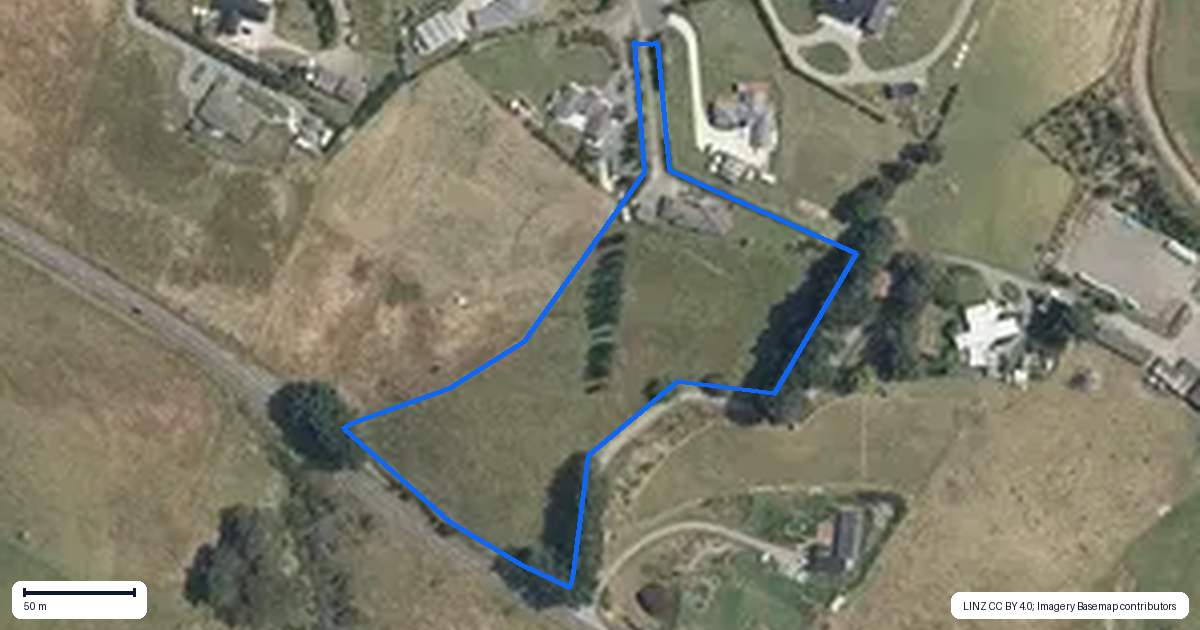 Property context map for 60 Beechwood Road, Feilding
