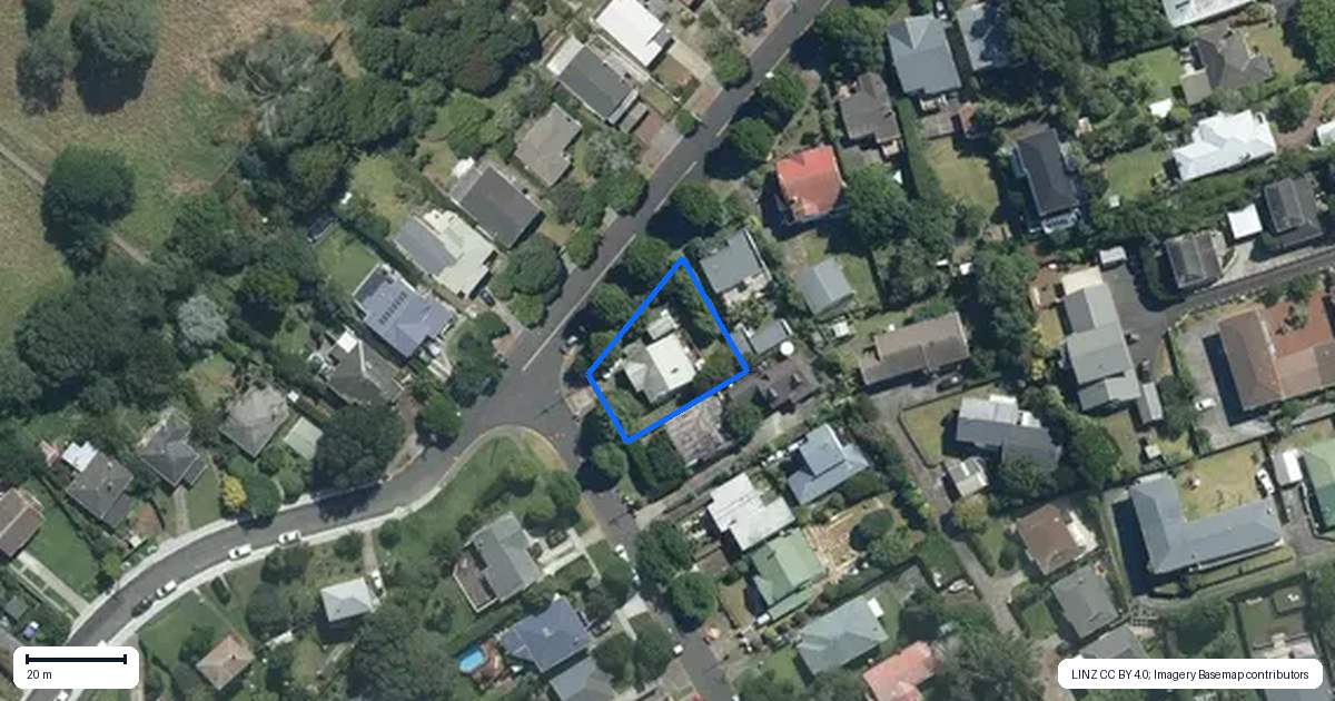 Property context map for 23 Vinter Terrace, Mount Albert, Auckland