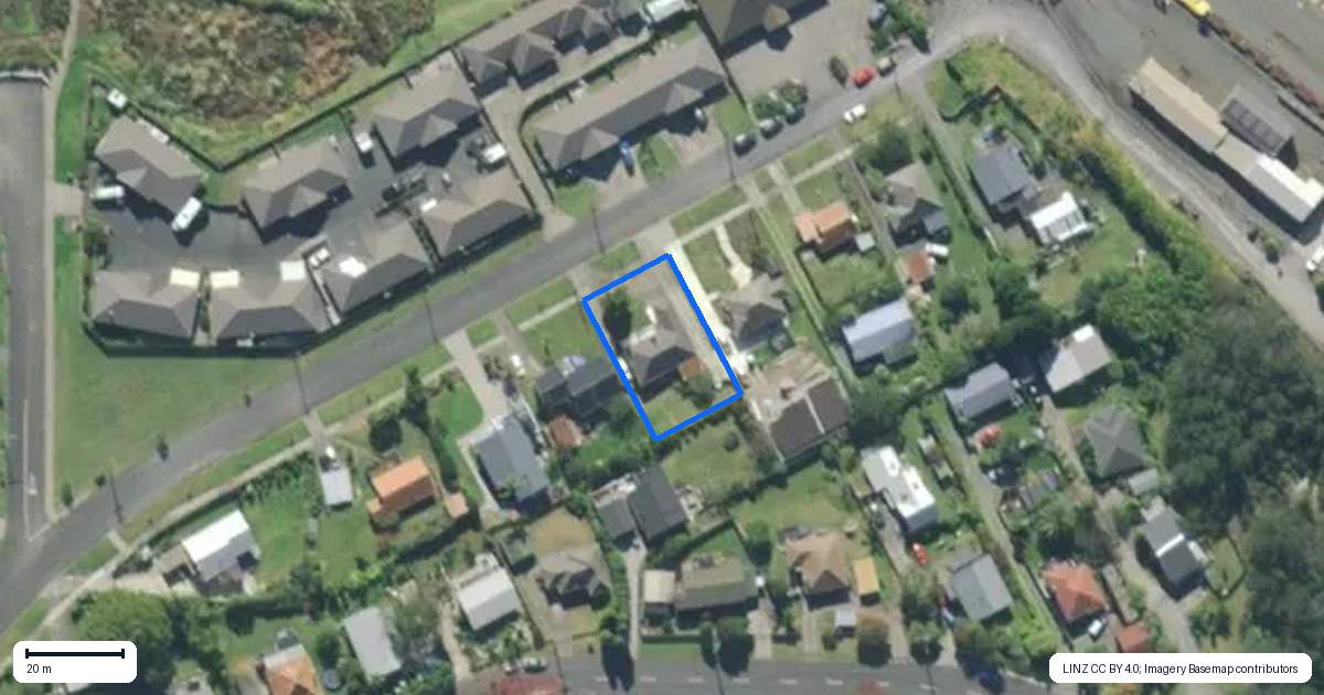 Property context map for 10 Jellicoe Street, Morningside, Whangarei