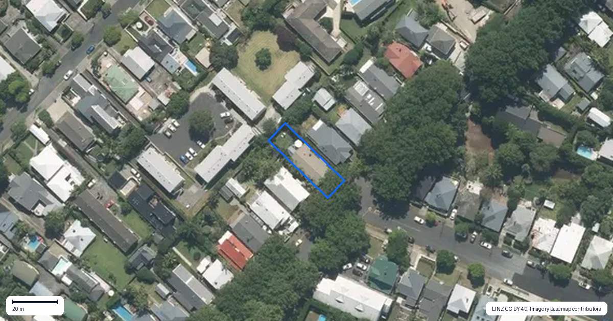 Property context map for 47 Francis Street, Grey Lynn, Auckland