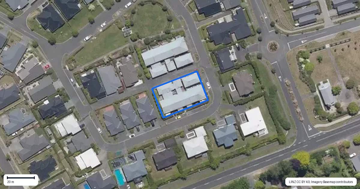 Property context map for 31 Chateau Crescent, Rangatira Park, Taupo