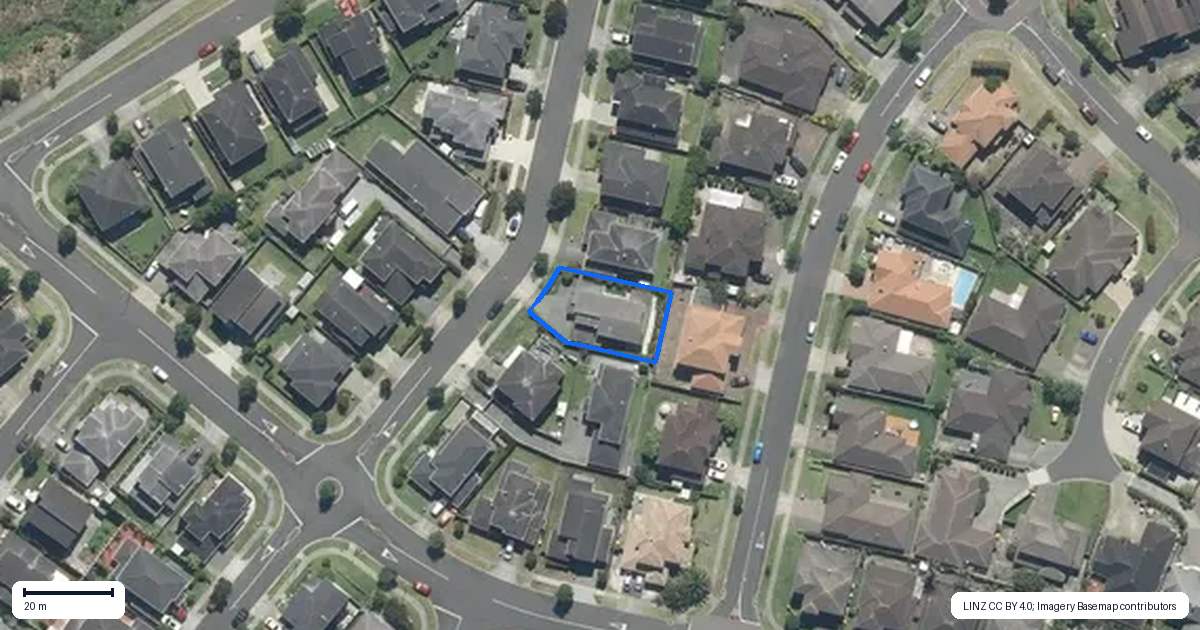 Property context map for 14 Darion Drive, Flat Bush, Auckland