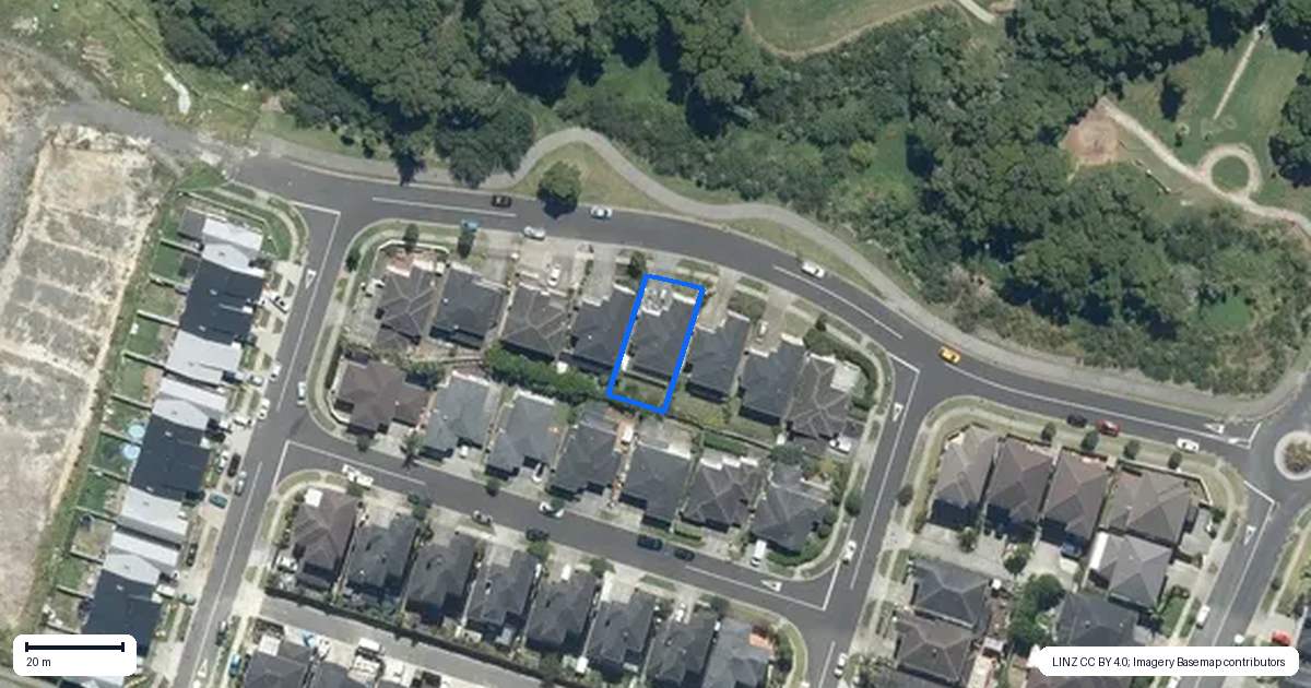Property context map for 59 Argento Avenue, Flat Bush, Auckland