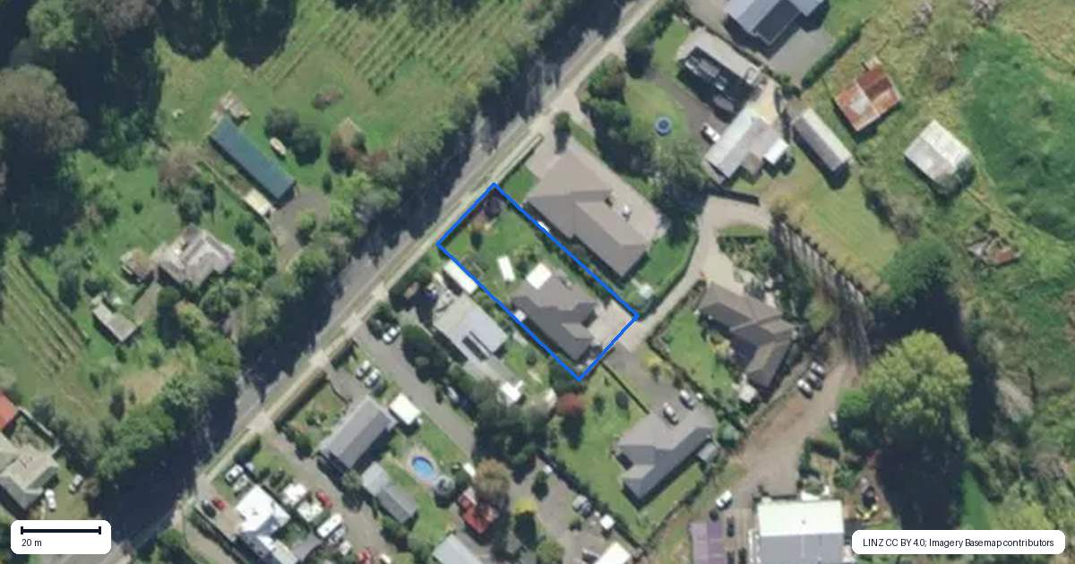 Property context map for 20C Ngunguru Road, Glenbervie, Whangarei