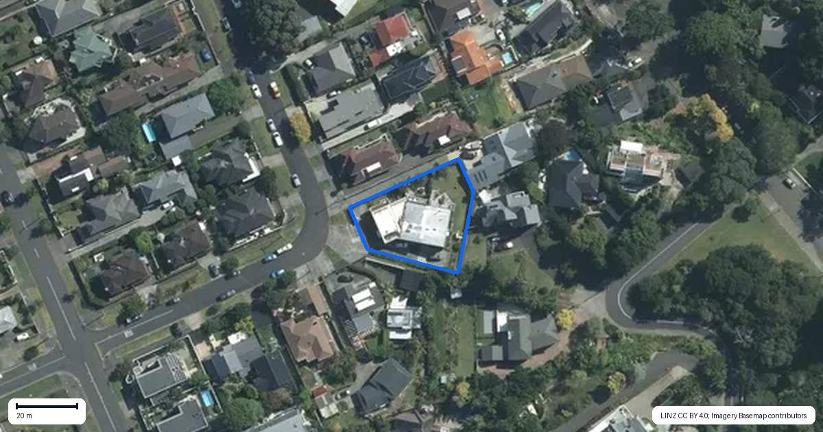 Property context map for 54A Challenger Street, Saint Heliers, Auckland
