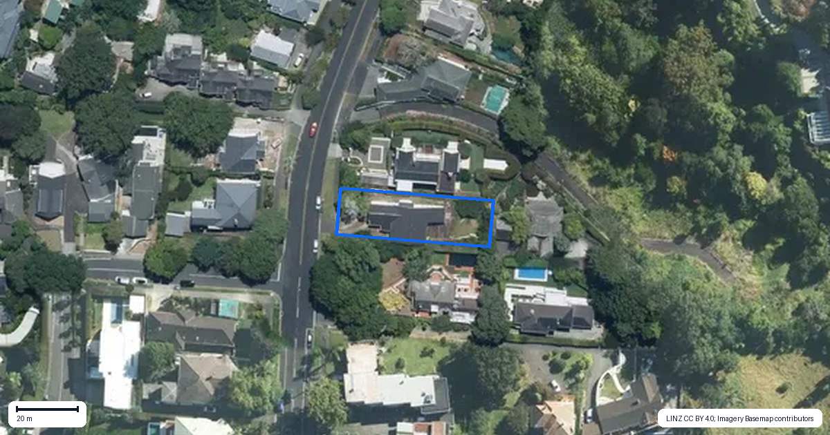 Property context map for 69 Portland Road, Remuera, Auckland