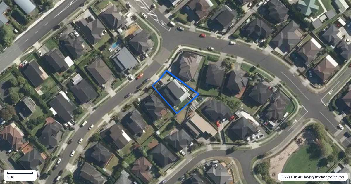Property context map for 4 Platinum Rise, Ranui, Auckland