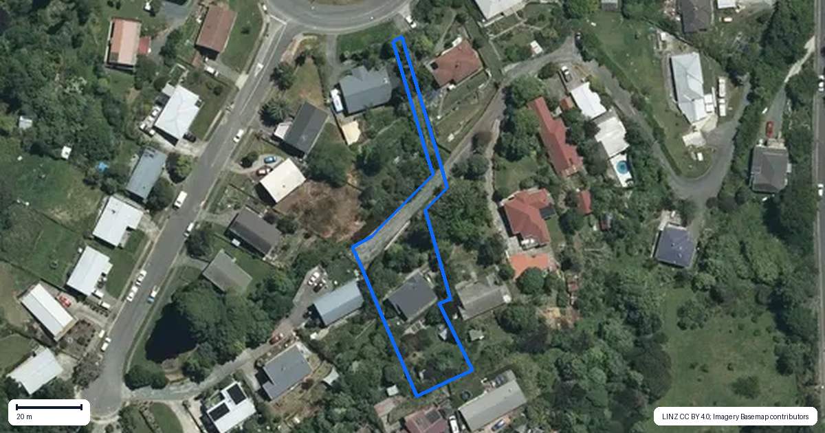 Property context map for 22 Brough Terrace, Washington Valley, Nelson