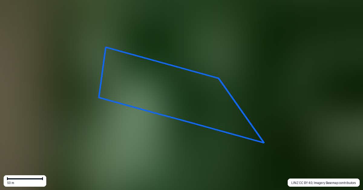 Property context map for 4528 Karamea Highway, Karamea
