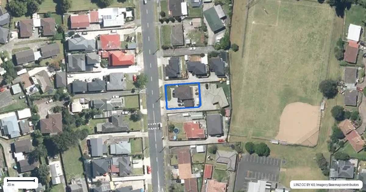 Property context map for 90 Hillside Road, Papatoetoe, Auckland