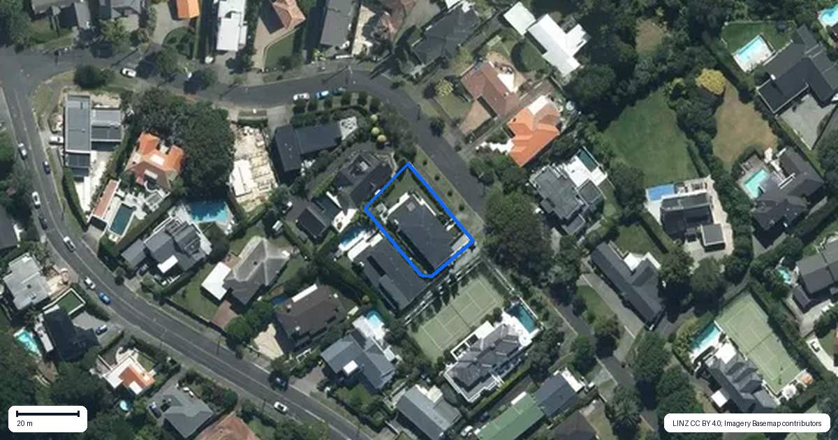 Property context map for 18 Lammermoor Drive, Saint Heliers, Auckland