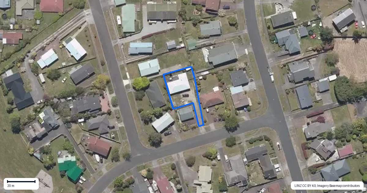 Property context map for 28B Kaiuru Street, Nukuhau, Taupo