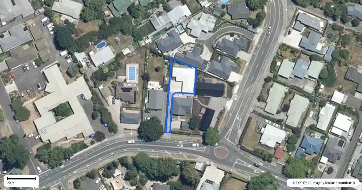 Property context map for 95A Te Mata Road, Havelock North
