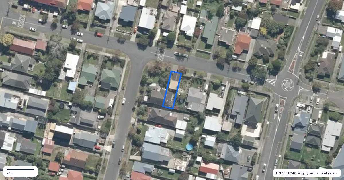 Property context map for 16 Waikare Avenue, Waiwhetu, Lower Hutt