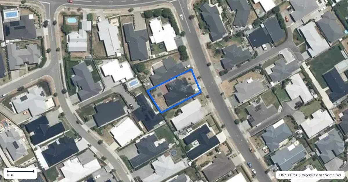 Property context map for 6 Percy Berry Place, Havelock North